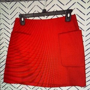 Red Women's Skirt